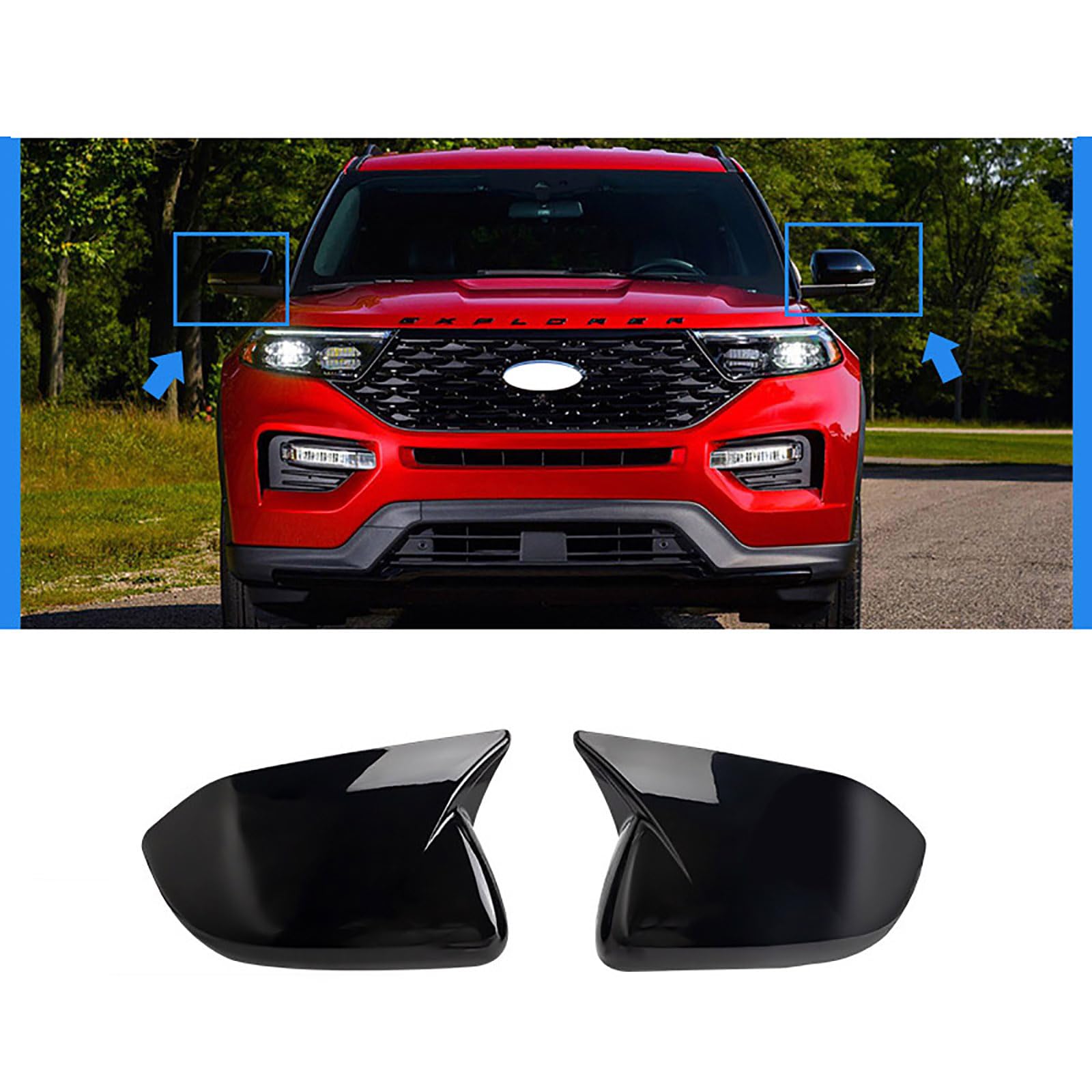 Amazon.com: ZXYGJL Compatible with Ford Explorer 2020-2024, Car